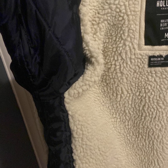 HOLLISTER jacket. NAVY MEDIUM - Picture 7 of 9